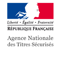 Logo Agence Nationale des Titres Sécurisés