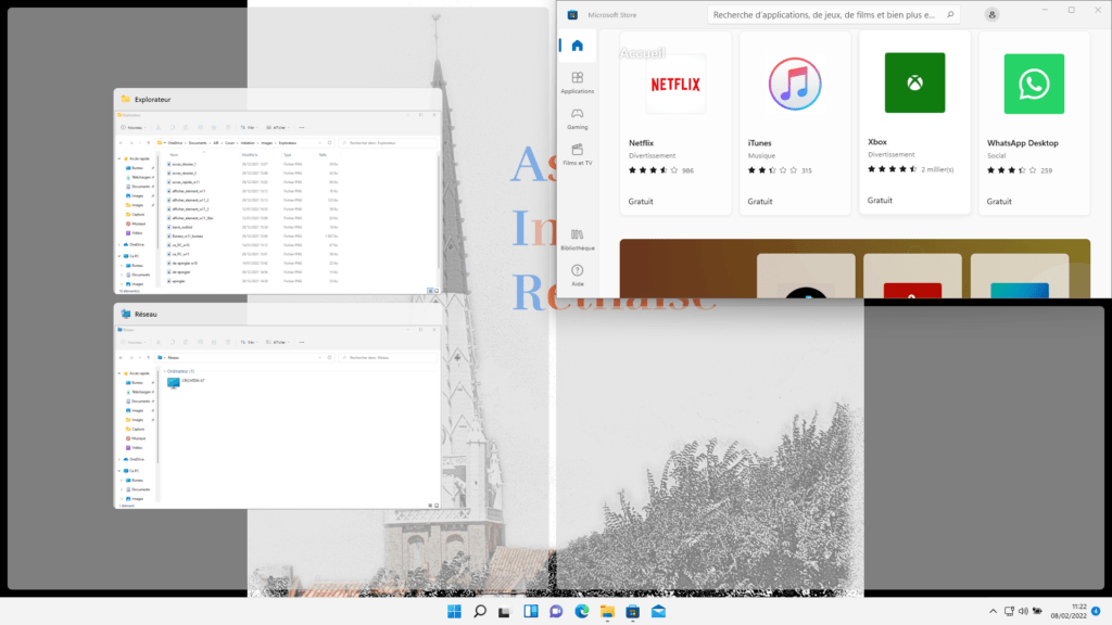 snap3 Snap Layouts: Etape 2